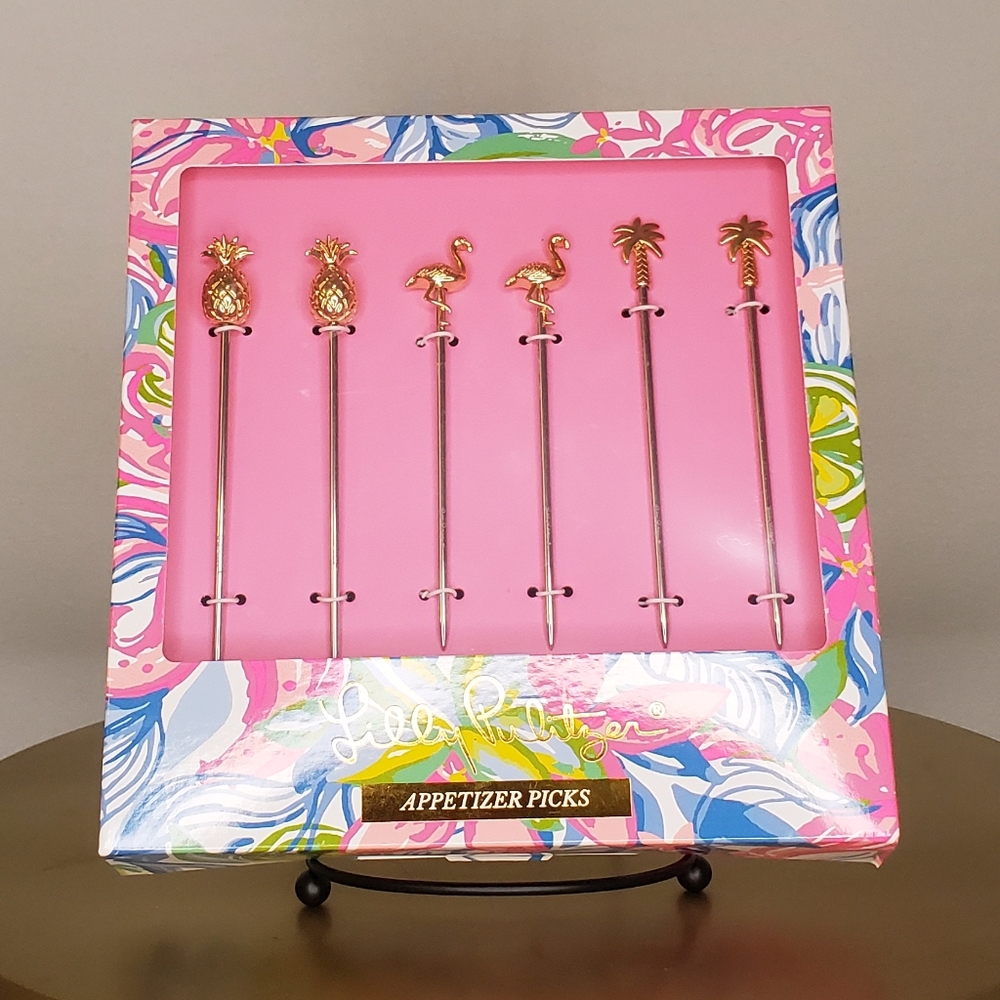 NIB Lilly Pulitzer Apppetizer Picks